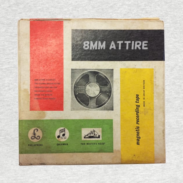 Vintage 8mm Film Reel Box by 8mmattire